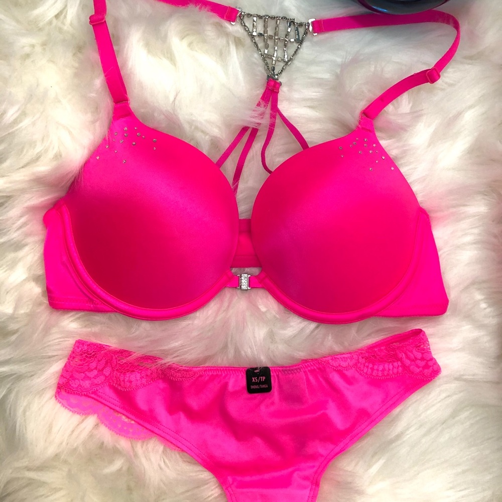 Pink Diamond Bra - Set